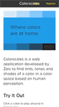 Mobile Screenshot of colorscales.com